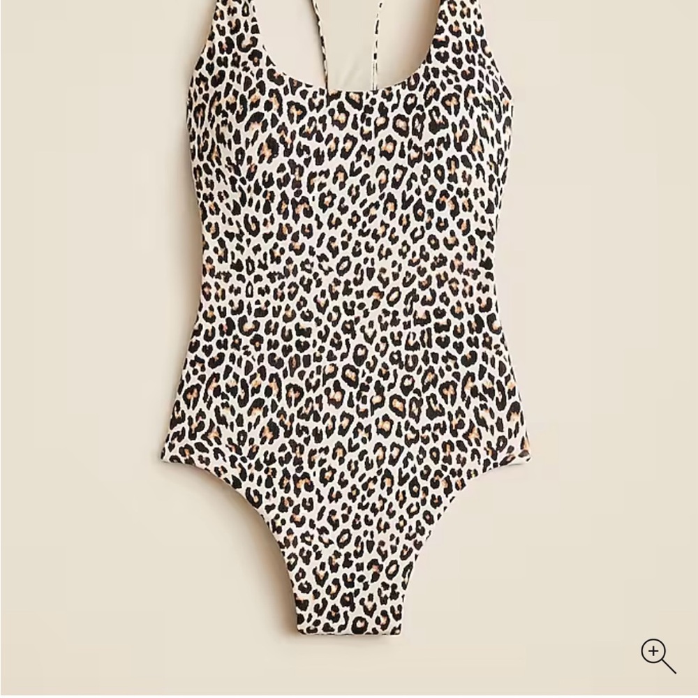 J. Crew Animal Print Swimwear